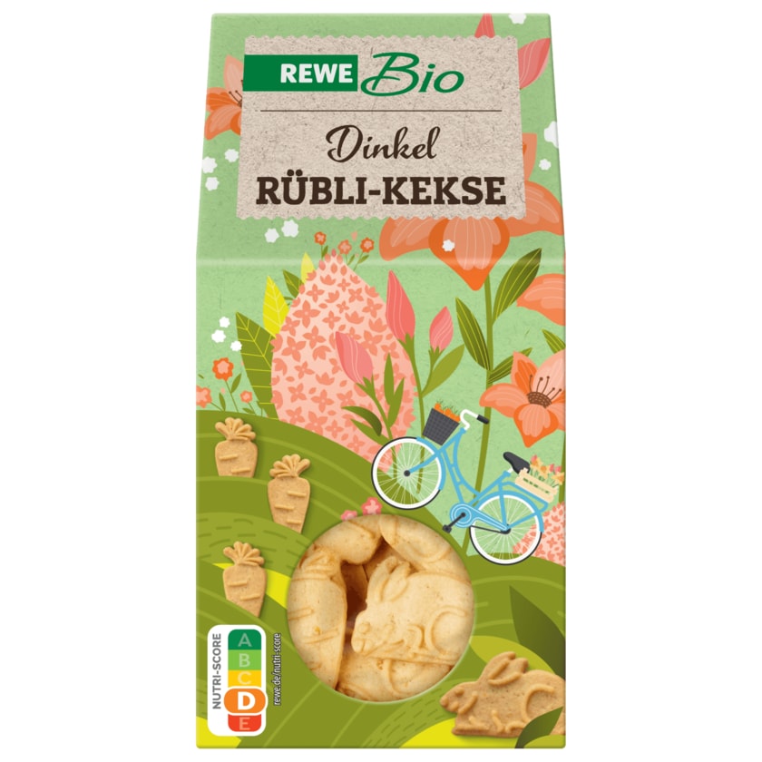 REWE Bio Dinkel Rübli-Kekse 150g